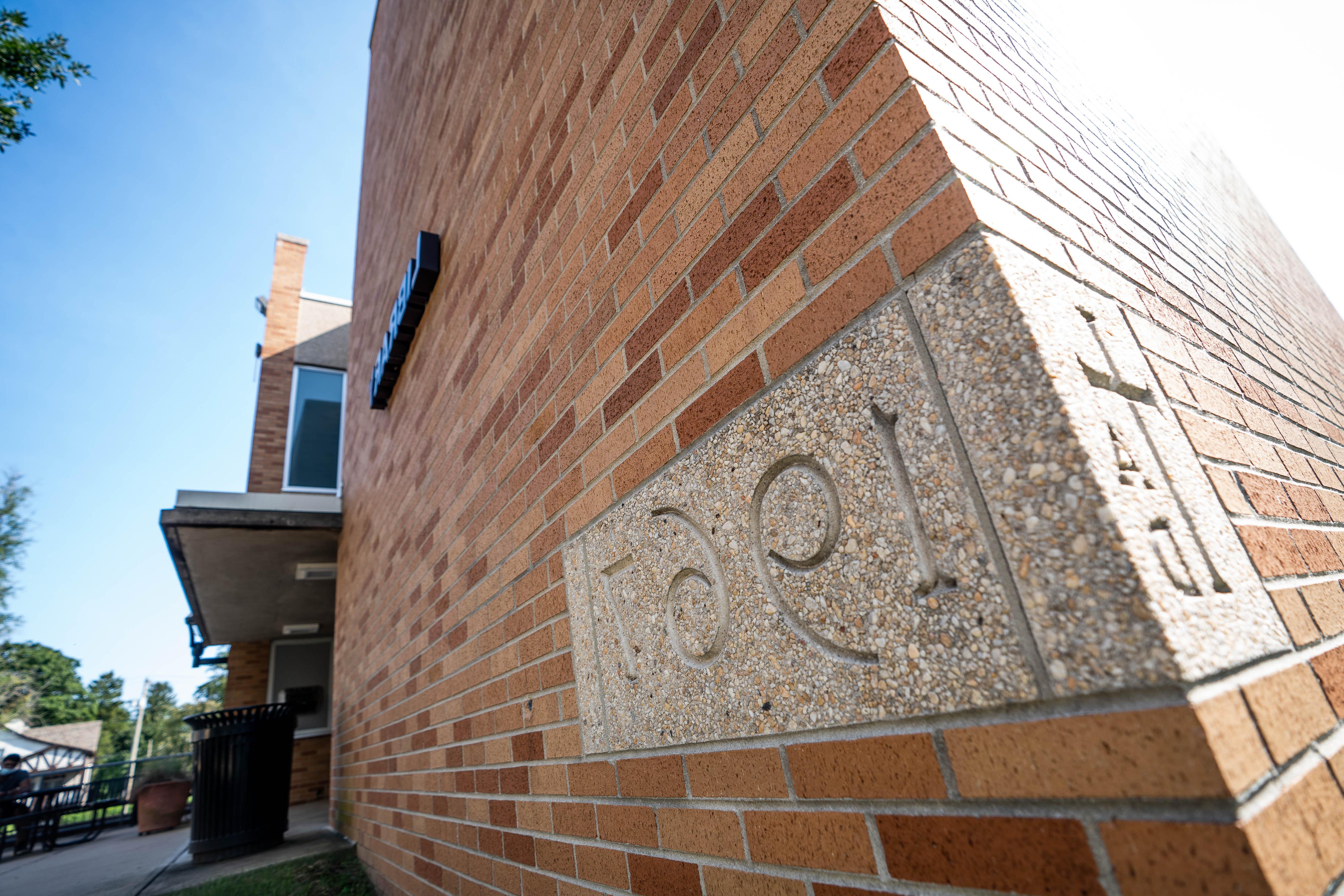 1967 cornerstone on library